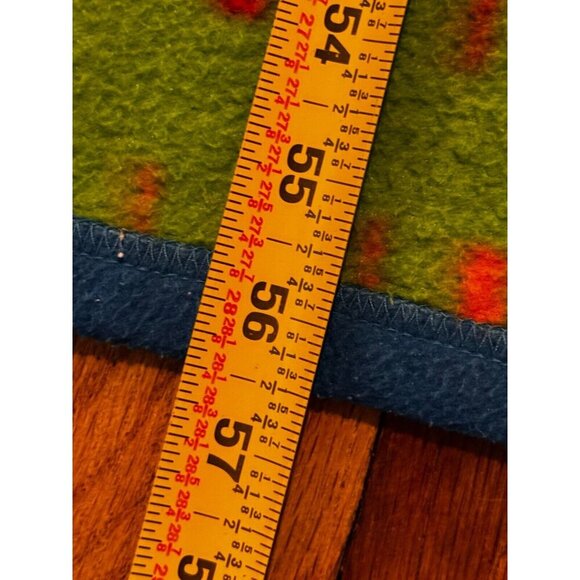 Winnie The Pooh & Piglet Nursery Baby Crib Blanket 56.5" x 39.5" Fleece Flannel - Picture 3 of 7